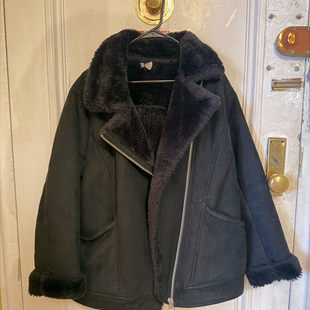 H&M Black Cozy Jacket